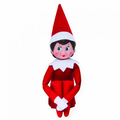 imagen 1 de muñeco elfo niña y cuento - the elf on the shelf