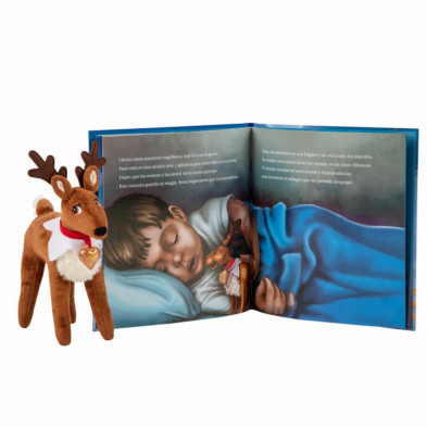 imagen 1 de peluche reno y cuento - the elf on the shelf