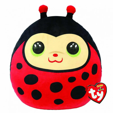 Imagen peluche squish izzy lady bug 30cm