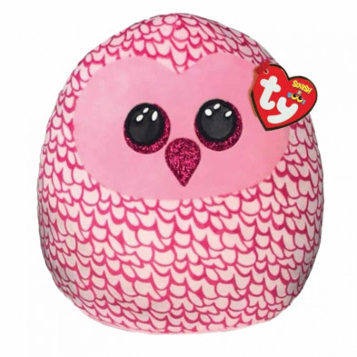 Imagen peluche squish pinky owl ty 25cm