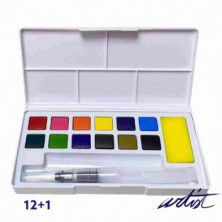 imagen 1 de caja 12 acuarelas pocketbox artist