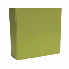 imagen 1 de caja automontable iman verde con oro 16x16x6cm