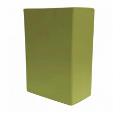 Imagen caja automontable iman verde con oro 16x23x9cm