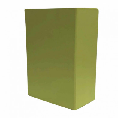 Imagen caja automontable iman verde con oro 16x23x9cm