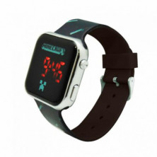 imagen 1 de reloj led minecraft