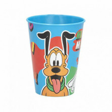 imagen 1 de vaso plástico mickey mouse 260ml pack 6 unidades