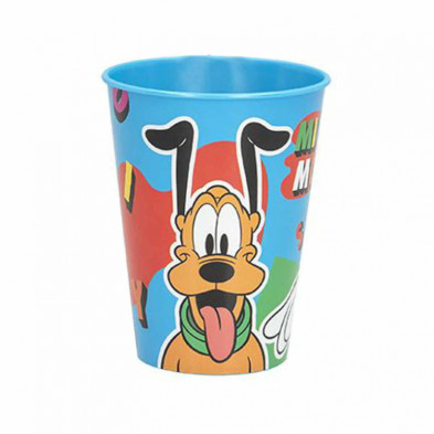 imagen 1 de vaso plástico mickey mouse 260ml pack 6 unidades