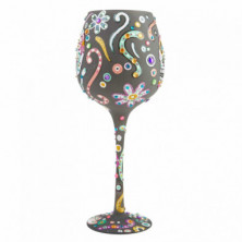 imagen 2 de copa de vino superbling sugar skulls lolita