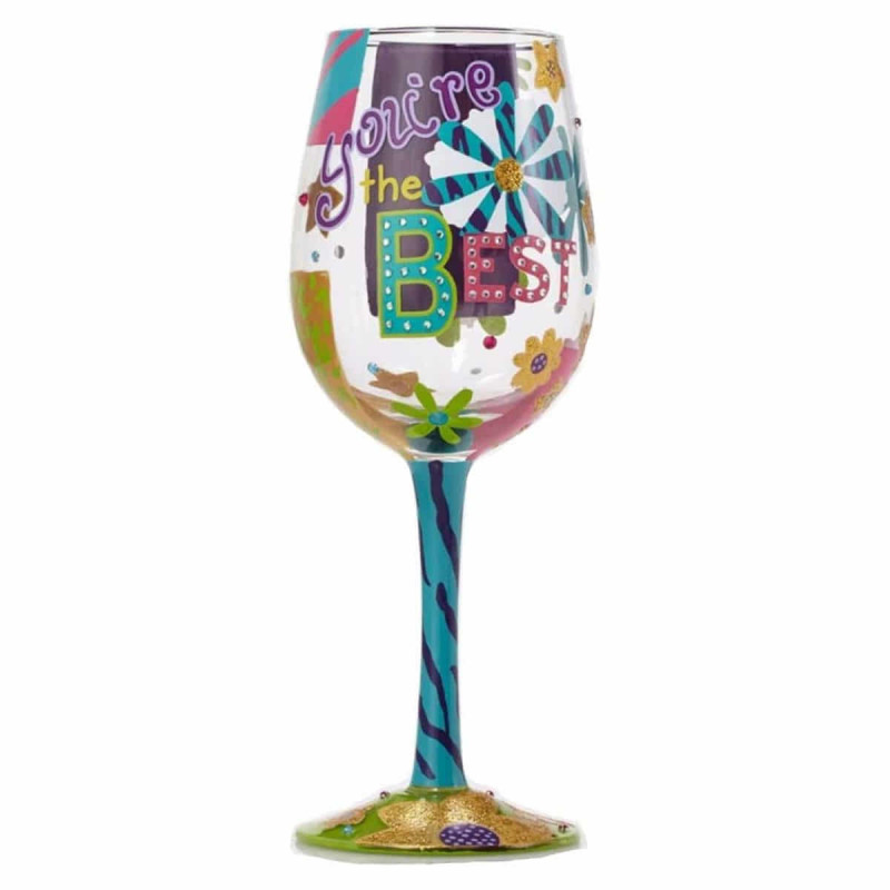 Imagen copa de vino you are the best lolita Imagen copa de vino you are the best lolita