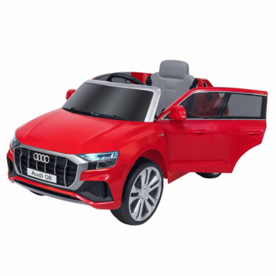 imagen 1 de coche audi q8 rojo eléctrico 12v con mando