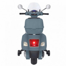 imagen 2 de moto vespa gts super sport gris eléctrica 12v