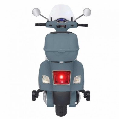 imagen 2 de moto vespa gts super sport gris eléctrica 12v