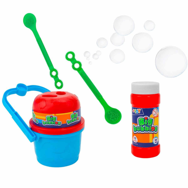 Imagen set pompas de jabón 50ml Imagen set pompas de jabón 50ml