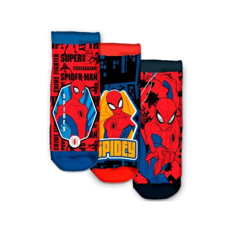 Imagen PACK 3 CALCETINES SPIDERMAN TOBILLEROS 31/34