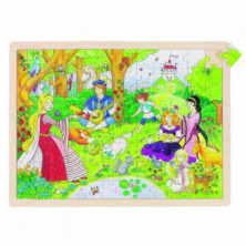 Imagen puzzle madera el pais de los cuentos 40x30x0