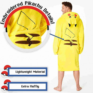 Imagen 2 de BATA ADULTO PIKACHU TALLA M POKÉMON