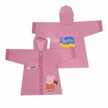 Imagen impermeable peppa pig talla 6 años