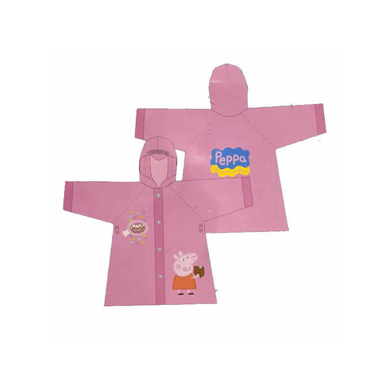 Imagen impermeable peppa pig talla 6 años