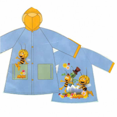 Imagen IMPERMEABLE ABEJA MAYA AZUL TALLA 2 PVC