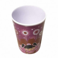 imagen 1 de vaso de melamina little flower 10cm x 7