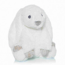 Imagen peluche conejito blanco 22cm