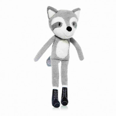Imagen peluche mapache con patas largas 40cm Imagen peluche mapache con patas largas 40cm