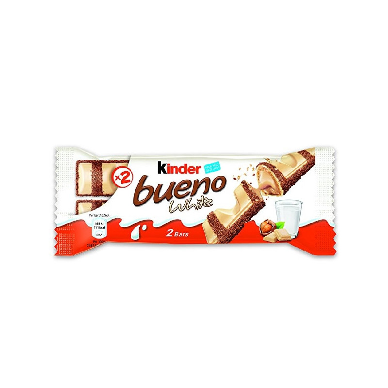 Imagen kinder bueno white 30 unidades