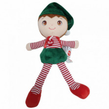 imagen 2 de peluche duende rudy - trudi 17x51x12cm