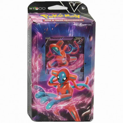 Imagen baraja cartas coleccionables pokémon deoxys