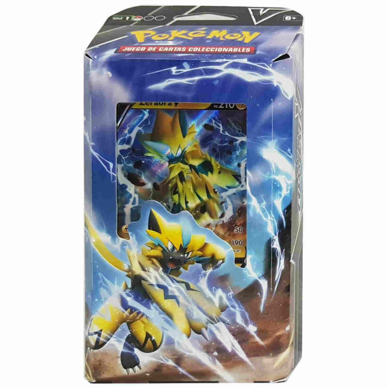 Imagen baraja cartas coleccionables pokémon zeraora