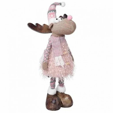 Imagen figura reno 70cm con luz led 24x70cm