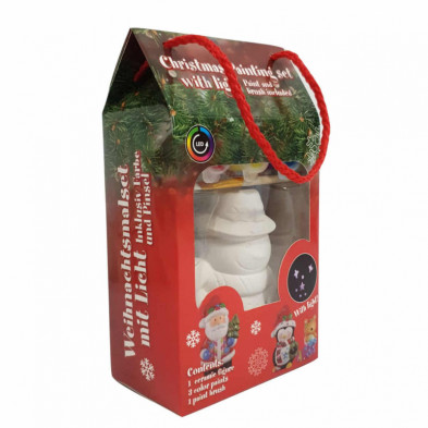 imagen 3 de set de pintura figuras navideñas