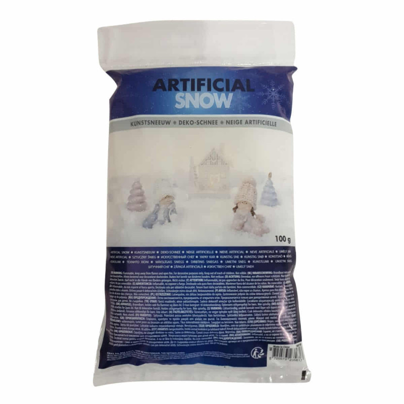 Imagen bolsa de nieve artificial Imagen bolsa de nieve artificial