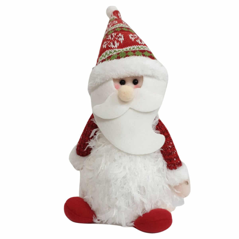 Imagen figura papa noel 22cm con led Imagen figura papa noel 22cm con led