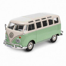 imagen 1 de coche volkswagen samba 1/25 bburago verde