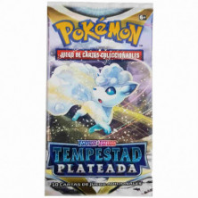 Imagen sobre 10 cartas jcc pokémon tempestad plateada