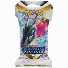 imagen 1 de blister 10 cartas jcc pokémon tempestad plateada