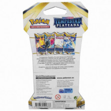 imagen 2 de blister 10 cartas jcc pokémon tempestad plateada