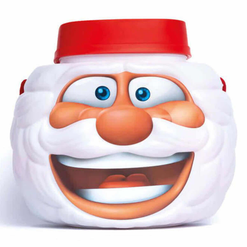 Imagen cabeza papa noel 180grs con dulces Imagen cabeza papa noel 180grs con dulces