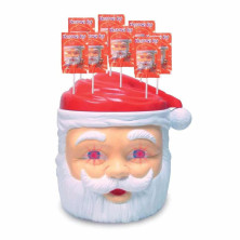 CHRISTMAS POP HEAD 6GRS 200 UNIDADES FATHER CHRISTMAS