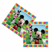 Imagen bolsa 20 servilletas mickey colours