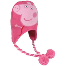 Imagen gorro premium peppa pig coletas