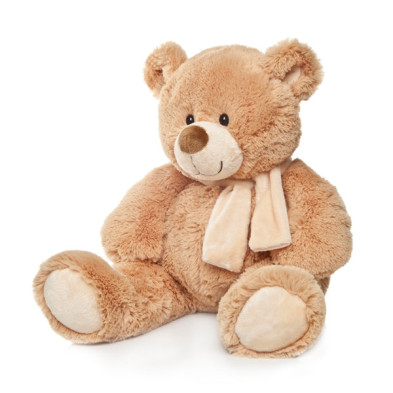 Imagen oso bufanda marron 90cm Imagen oso bufanda marron 90cm