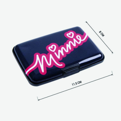 imagen 2 de cartera tarjetero rigido minnie mouse disney