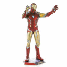 imagen 4 de iron man metalearth 3d puzzle