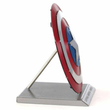 imagen 4 de escudo capitan america metalearth 3d puzzle