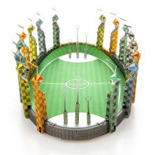 imagen 1 de  harry potter - quidditch pitch  metalearth 3d puz