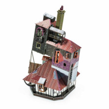 imagen 2 de harry potter -  the burrow metalearth 3d puzzle