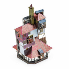 imagen 4 de harry potter -  the burrow metalearth 3d puzzle