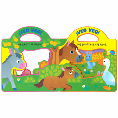 imagen 1 de libro animales de la granja (veo veo)